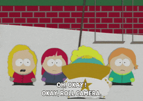 eric cartman roll GIF by South Park 