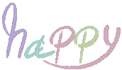 Happy Sticker