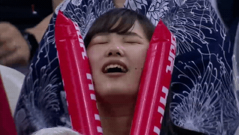 Excited Japan GIF by FIBA
