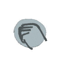 Point Here Sticker