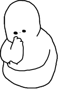 fattyho thinking fatty macao 肥仔 Sticker