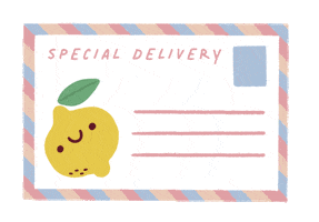 Special Delivery Sticker by Nina Spicy