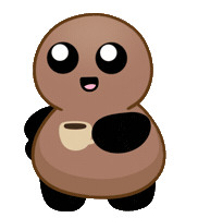 Coffee Mood Sticker by Tubby Nugget