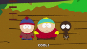 excited eric cartman GIF by South Park 