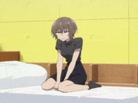 Girl Waiting GIF
