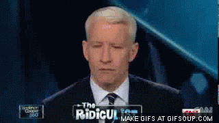 awkward anderson cooper GIF