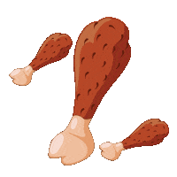 Animation Bucket Sticker by Daily Chicken Dinner