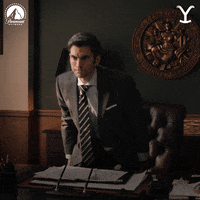 Scared Paramount Network GIF by Yellowstone