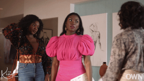 Back Off Reaction GIF by OWN: Oprah Winfrey Network