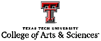 TTUAS texas tech holden texastech arts and sciences Sticker