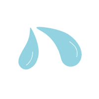 Water Splash Sticker by Salada Tea