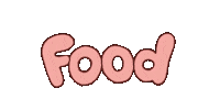 Hungry Food Sticker by Thomas Bruinsma