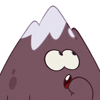 Snow Wtf Sticker by Om Nom