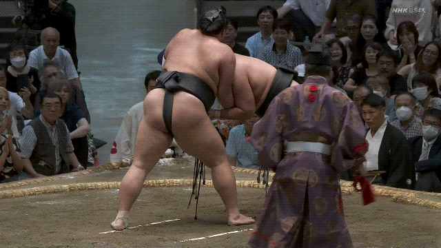TZ85 giphyupload sumo kirishima 2023 aki basho GIF