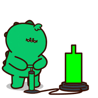 Crypto Inflating GIF by KINO