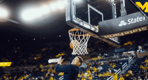 College Basketball GIF by Michigan Athletics