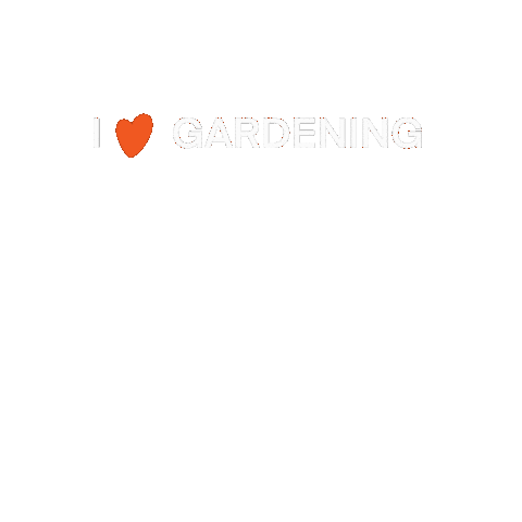 Heart Orange Sticker by GARDENA