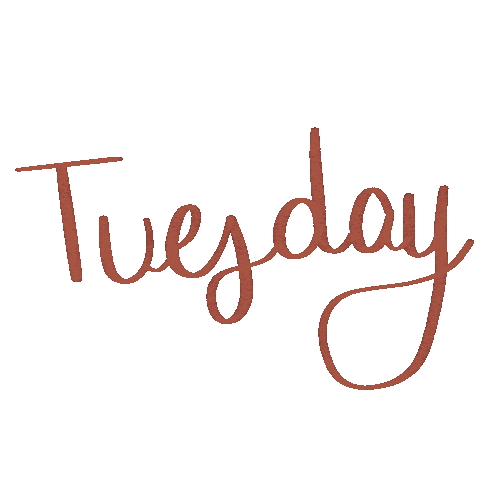 hayleykaye day tuesday tues week day Sticker