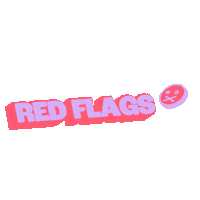 Red Flags Love Sticker by Tinder UK