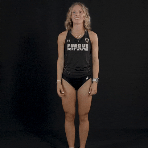Cross Country Celebration GIF by Purdue Fort Wayne Athletics