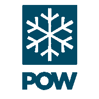 Pow Powder Sticker by POW_AT