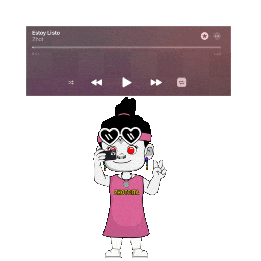 Vamos Apple Music Sticker by Zhotcita