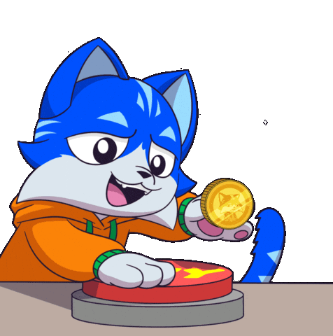 Happy Cat Sticker by Toshithecat