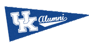 College Flag Sticker by University of Kentucky