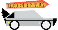 cubikids_cl future fast back auto Sticker