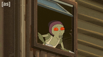 Run Away Rick And Morty GIF by Adult Swim