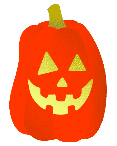 Jack O Lantern Halloween Sticker by Color Factory