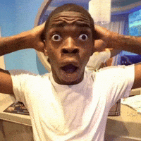 Shocked Oh No GIF