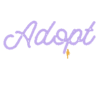 Sparkles Adopt Sticker by HeARTs Speak