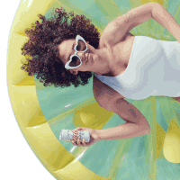sticker pool GIF