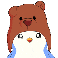 Bear Penguin Sticker by Pudgy Penguins