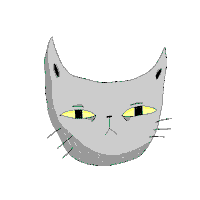 Sad Cat Sticker