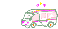 Wedding Van Sticker by Marieta Defelice