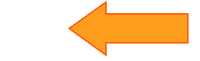 Arrow Orange Sticker by Repeller
