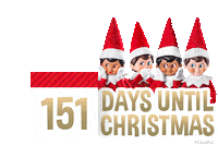 Christmas Eve Santa Sticker by The Elf on the Shelf