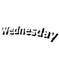 Wednesday Weekdays Sticker by Sognando Casa