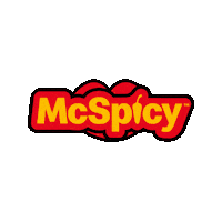 Spicy Food Mouth On Fire Sticker by McDonald’s UK