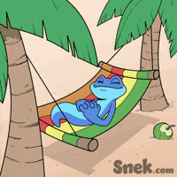 Palm Tree Sleeping GIF by Snek
