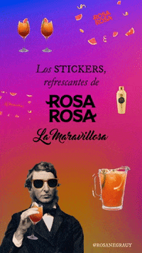 black rose cocktail GIF by Rosa Negra