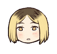 Itsadoree haikyuu kenma itsadoree Sticker