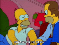 Talking Season 3 GIF by The Simpsons
