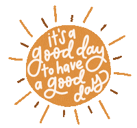 polishedprints its a good day to have a good day polished prints polishedprints pp good day Sticker