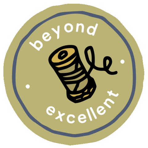 Sewing Sticker by The Fabric Store