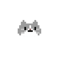 Lairdodo pixel pixelcat 賓士貓 lairdodo Sticker