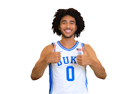 College Basketball Sport Sticker by Duke Men's Basketball