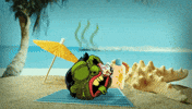 Beach Relax GIF by MadballsX